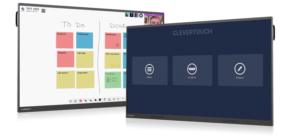 Écran interactif tactile Android - Clevertouch UX PRO Gen 2 4K