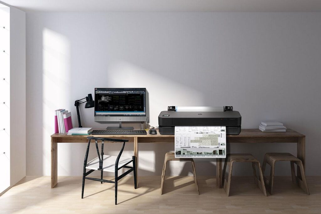 HP DesignJet T950 sur bureau