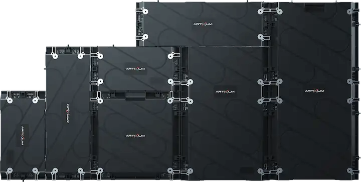 Totem digital Artixium avec écran LED interactif