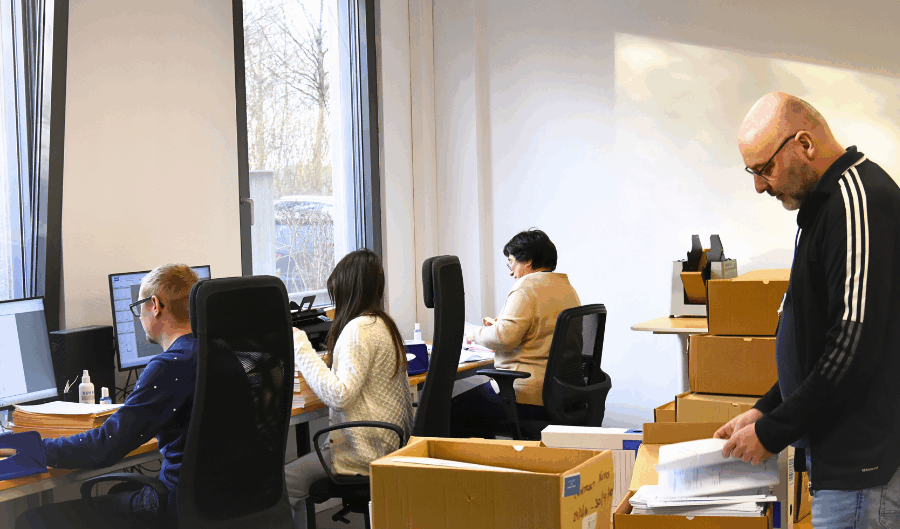 scanning dans les ateliers CK