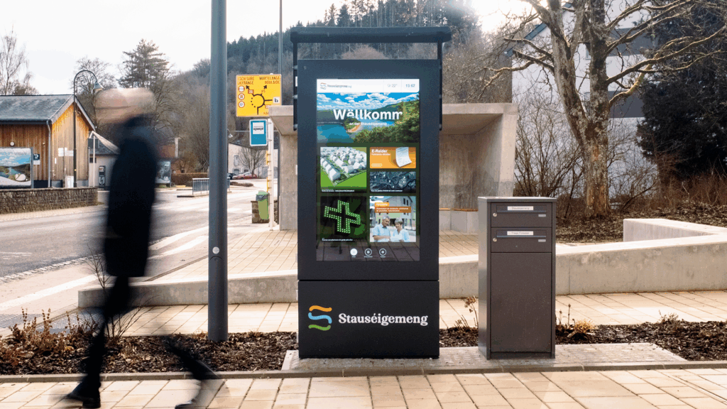 Solution Ska Reider pour une communication interactivedans la commune de Stauséigemeng