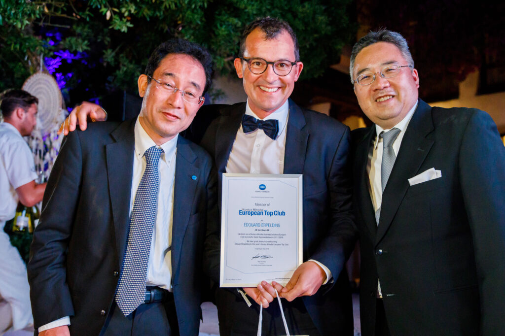 Edy Erpelding, ceremonie Konica Minolta