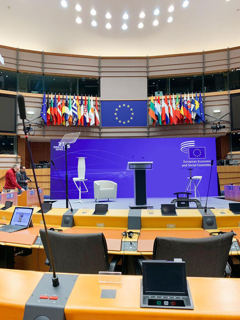 pupitre de conférence - Europe