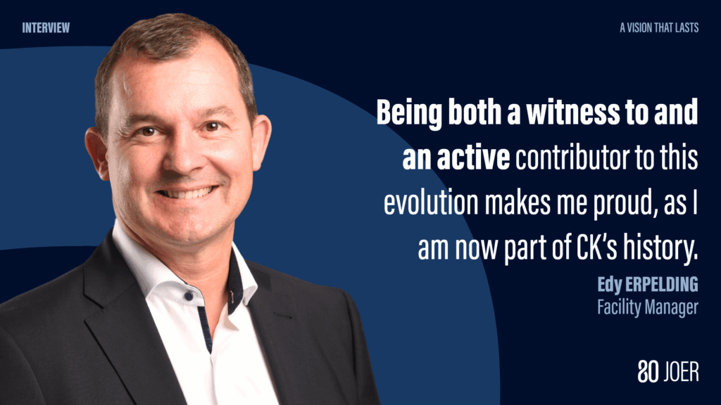 Being both a witness to and an active contributor to this evolution makes me proud, as I am now part of CK’s history.