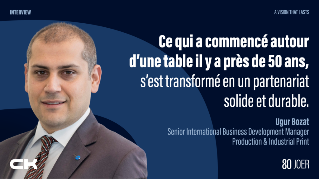 Ugur Bozat, Senior International Business Development Manager Production & Industrial Print chez Konica Minolta Ugur Bozat, Senior International Business Development Manager Production & Industrial Print chez Konica Minolta