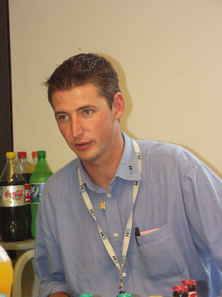 Olivier Reyter en 2006 chez CK