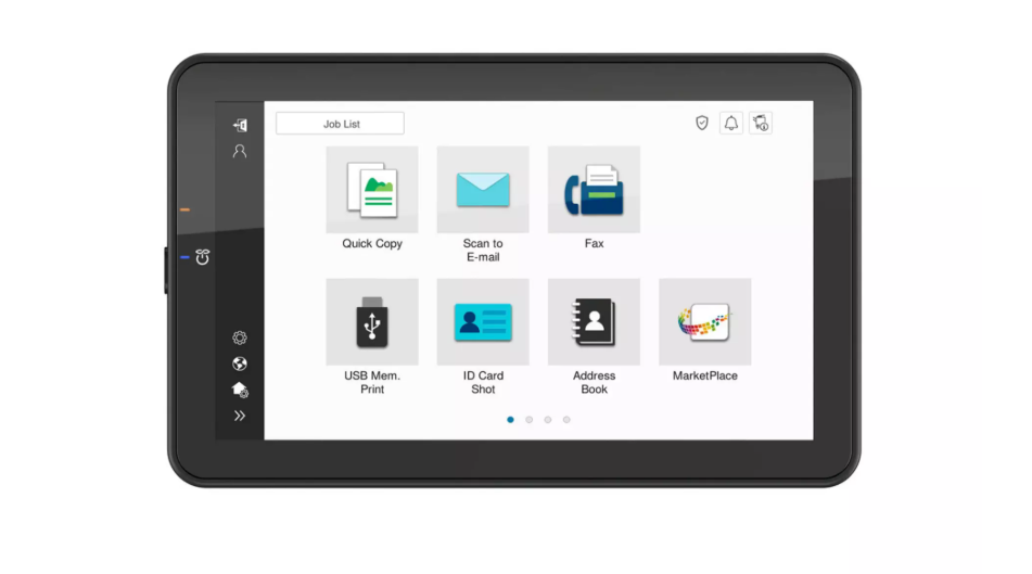 écran Bizhub C651i écran Bizhub C651i